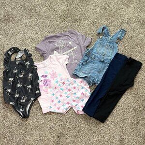 Girls Spring/Summer 7‎ Piece Collection 2T